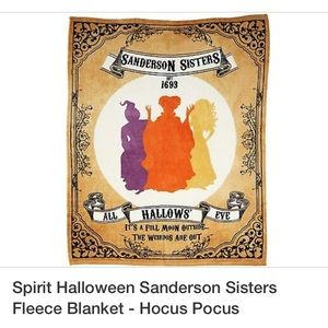 The Sanderson Sisters, Hocus Pocus, Fleece Blanket